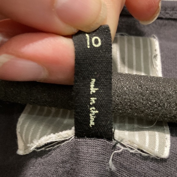 OneTeaspoon Long Sleeve Chain Top Asymmetrical Hem Size 10 Grey Rare - Picture 13 of 16